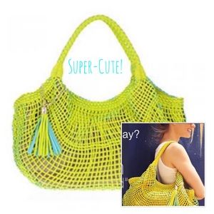Sondra Roberts' Large Woven Shoulder Bag